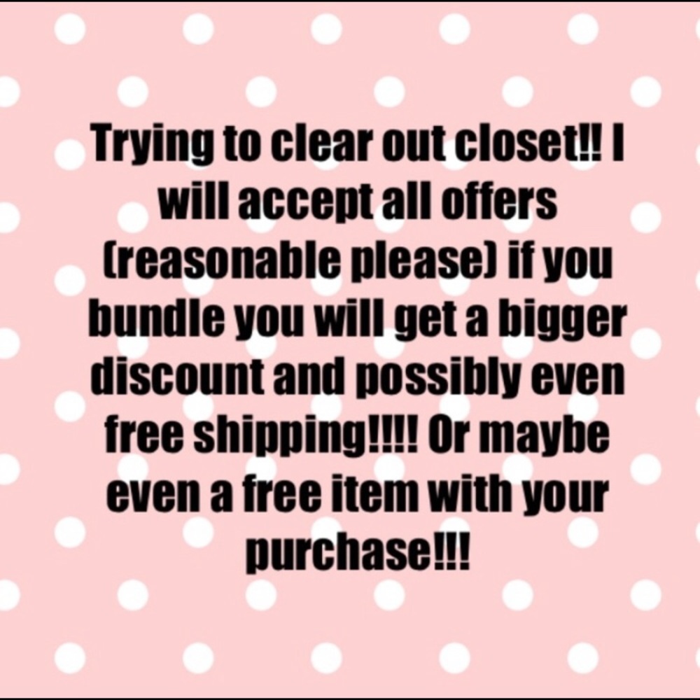 SALE MAKE OFFERS FOR REALLY LOW PRICES